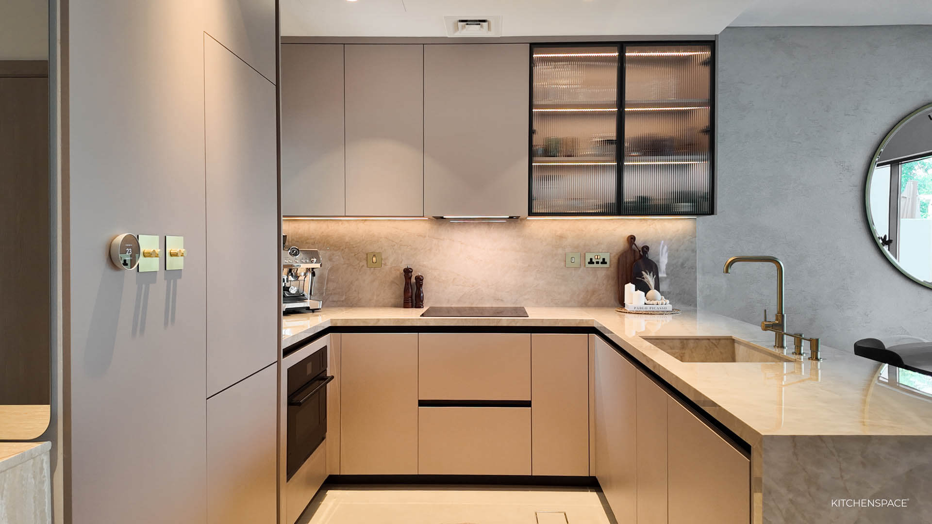 Taj Mahal Porcelain Kitchen